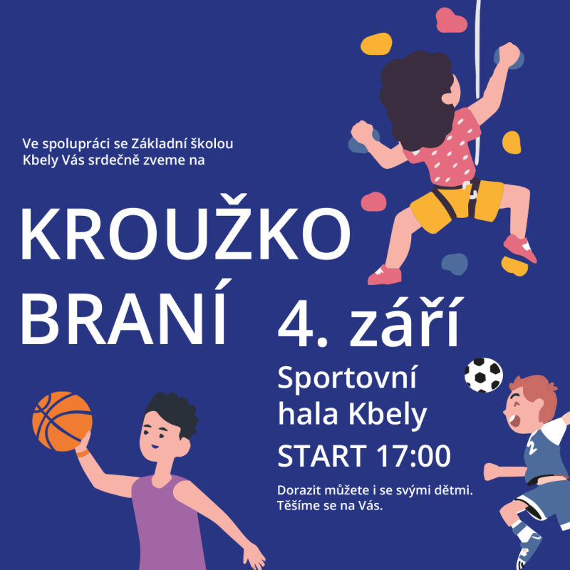 Kroužkobraní ve Kbelích – čtvrtek 4. září od 17:00