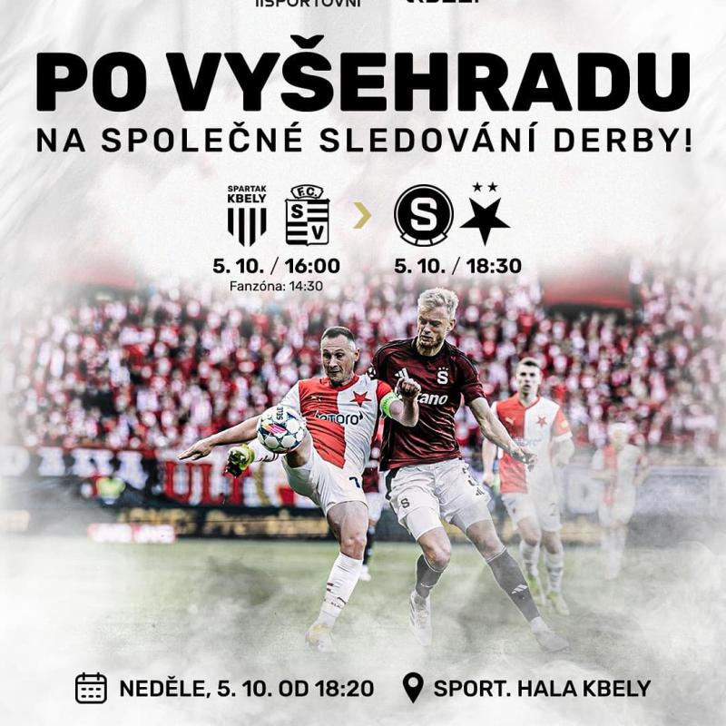 Živé vysílání 315.derby mezi Spartou a Slavii