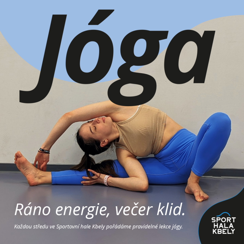 Nové lekce jógy ve Sportovní hale Kbely