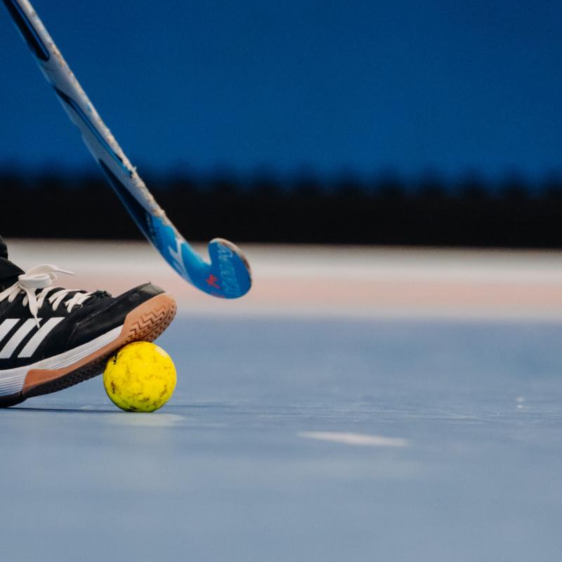 Halový pozemní hokej ve Kbelích: šest utkání během soboty