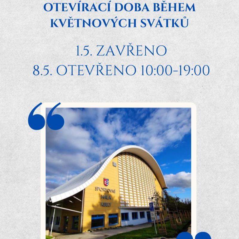 Sváteční otevírací doba ve Kbelích