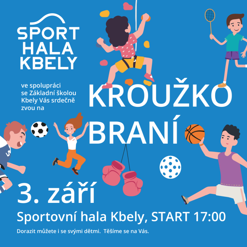 Kroužkobraní ve Kbelích – čtvrtek 3. září od 17:00