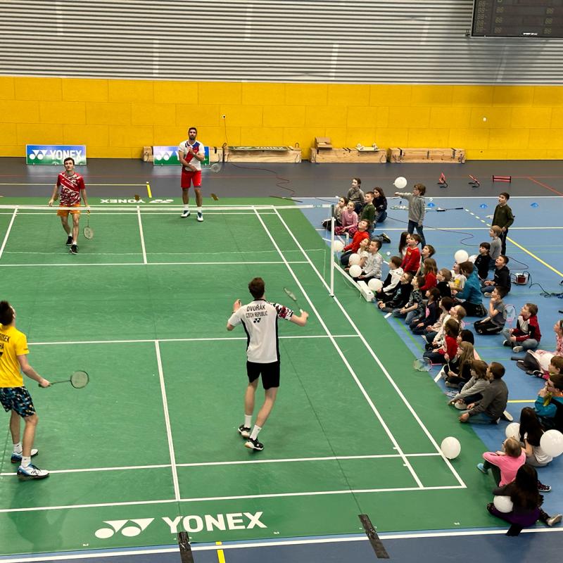 KROUŽKY BADMINTONU 