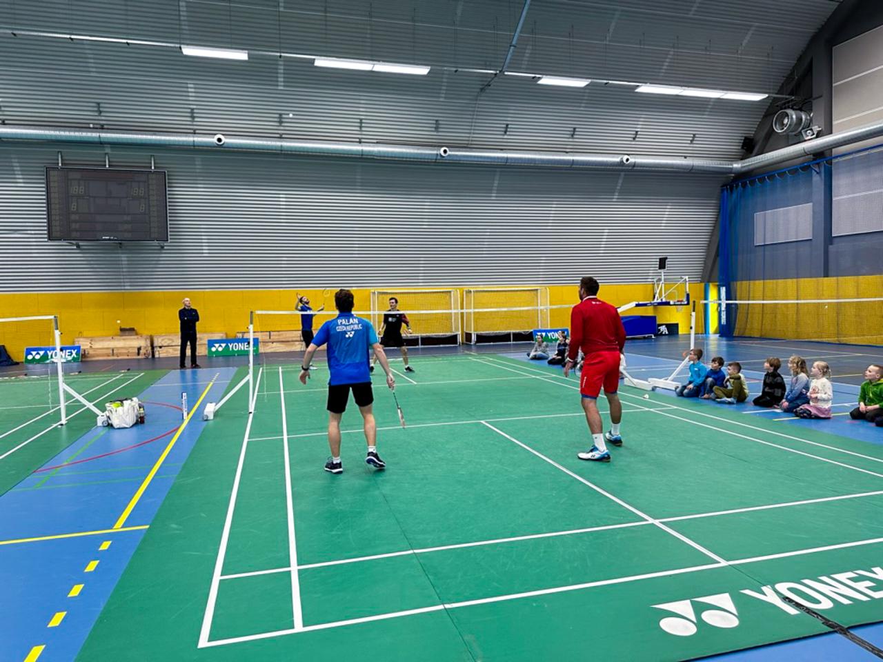 badminton sportovní hala Kbely 
